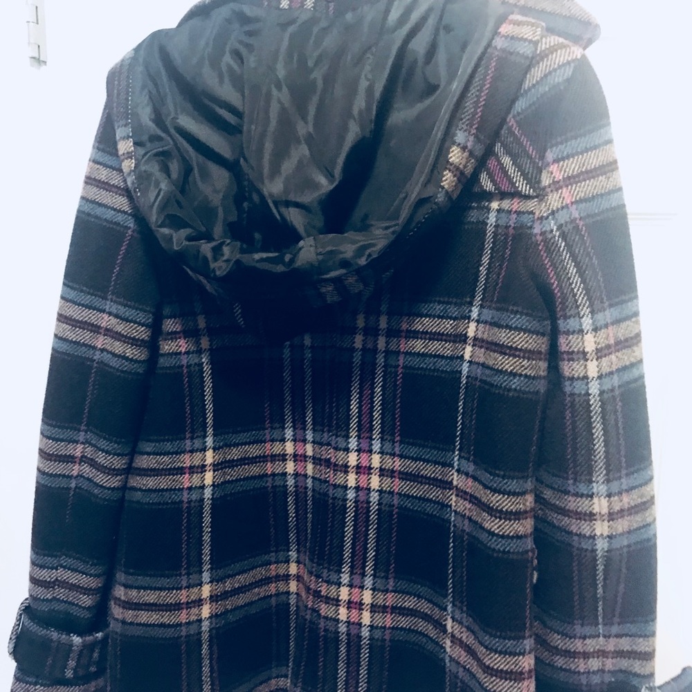 Hooded winter coat